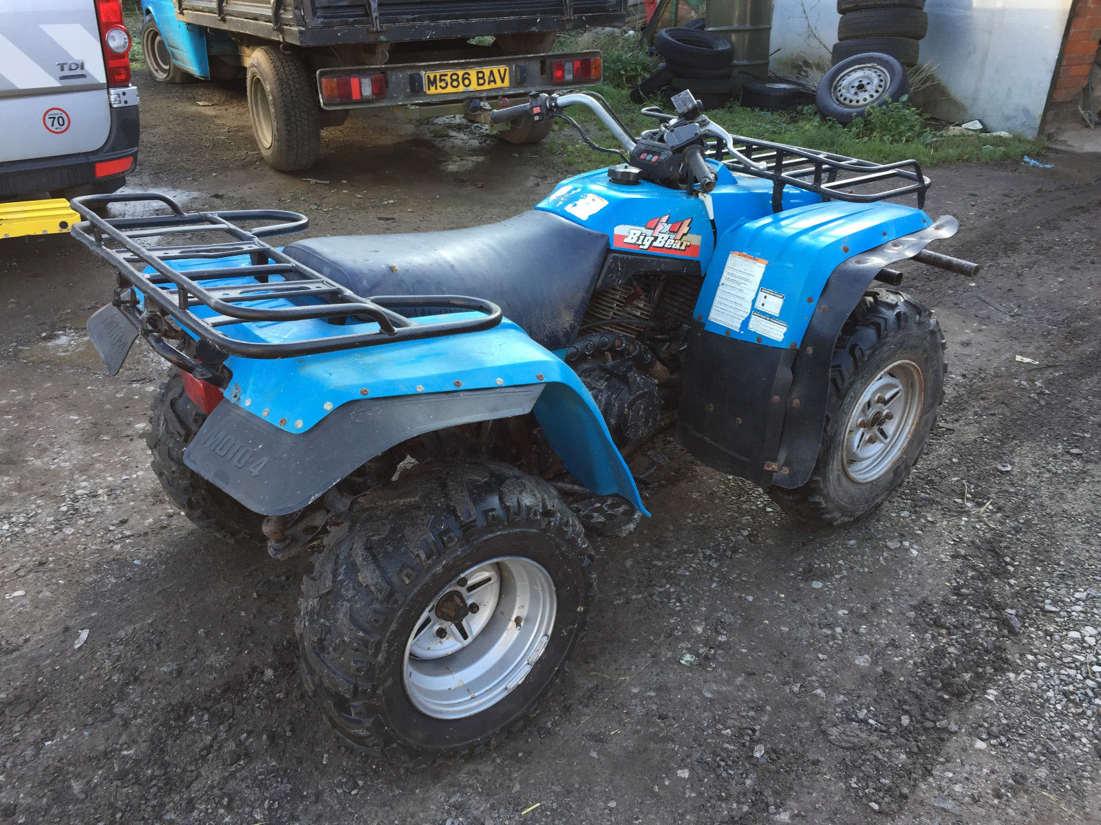 Yamaha Big Bear 350 4x4 spares or repair quad bike