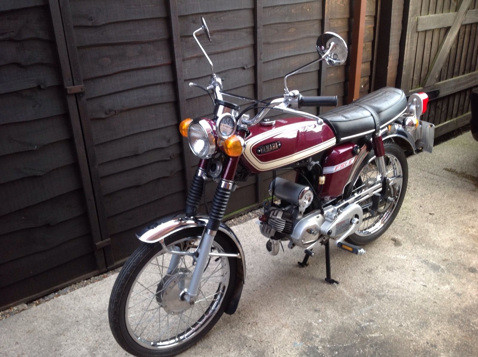 Yamaha Fs1e 1975 50cc Purple