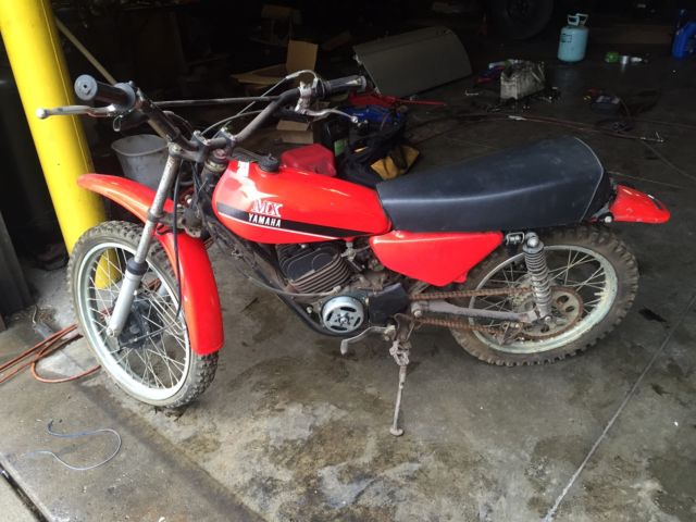 Yamaha Mx100 Vintage Barn Find 100cc Motorcycle Dirt Bike Project