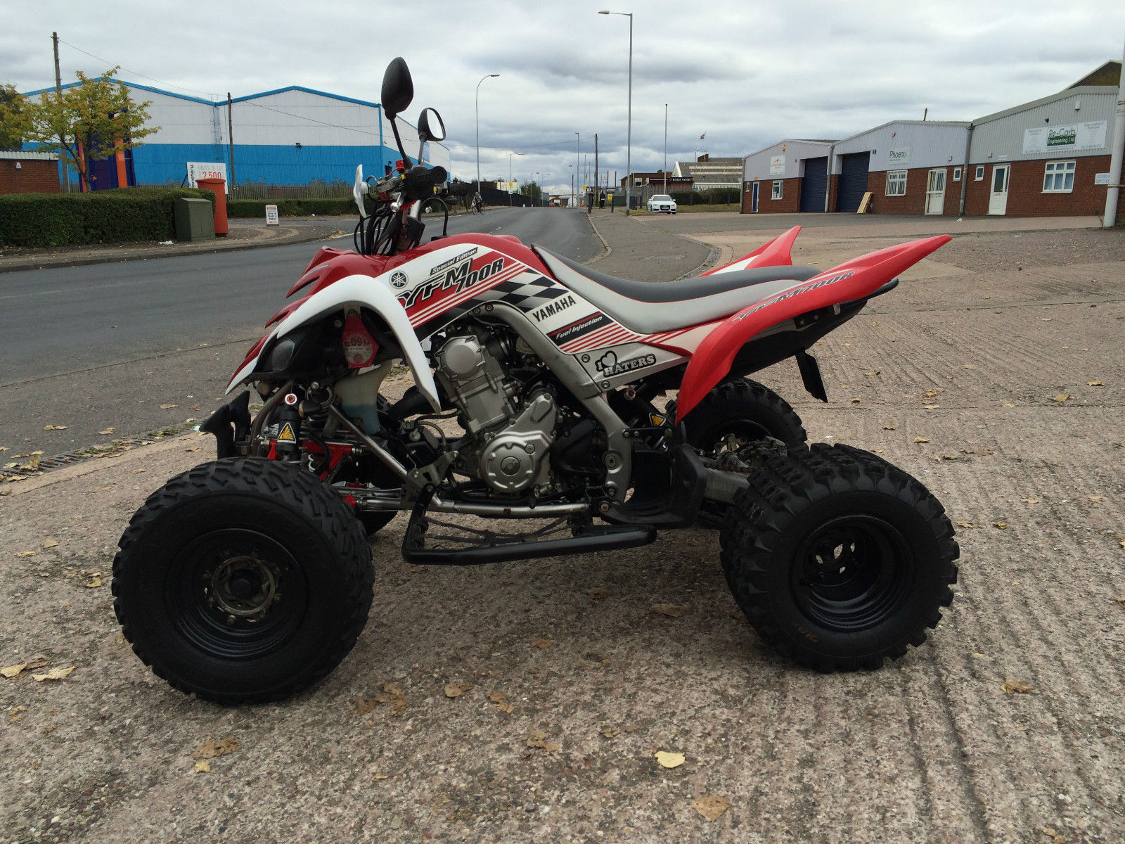 YAMAHA RAPTOR 700 SPECIAL EDITION RED/WHITE 2008