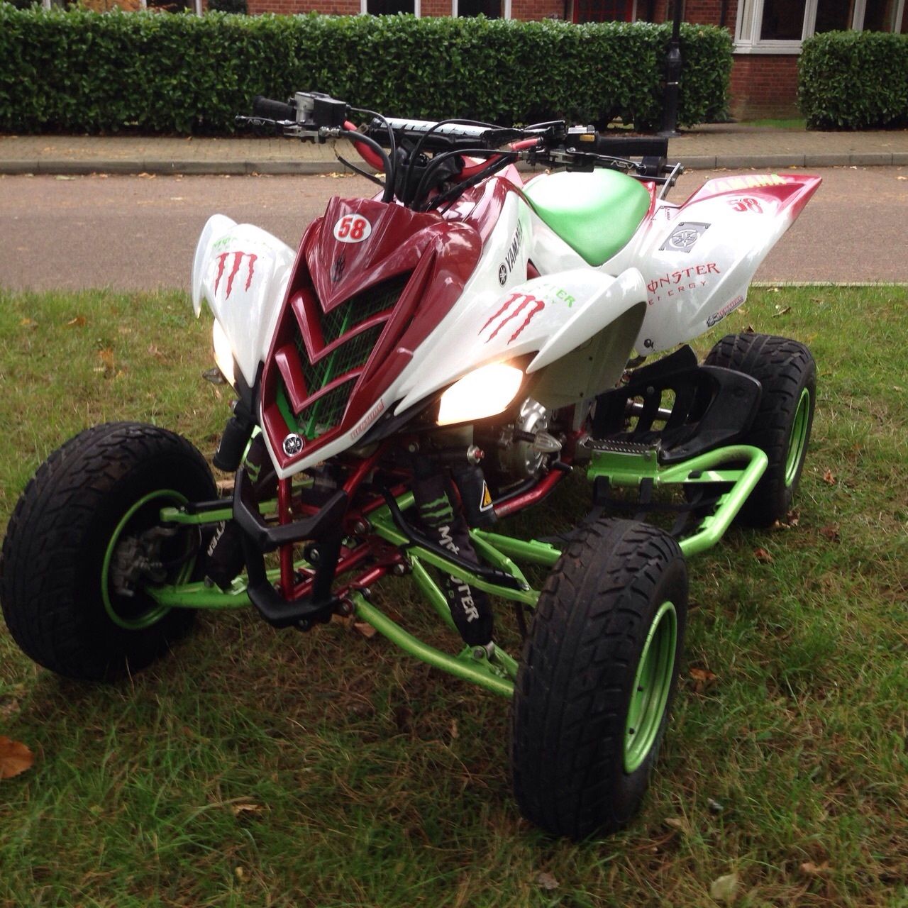 Yamaha Raptor шоссейный