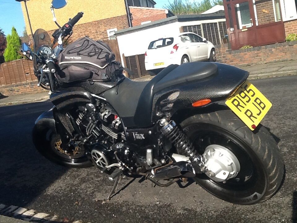 Yamaha v Max 1200 посадка