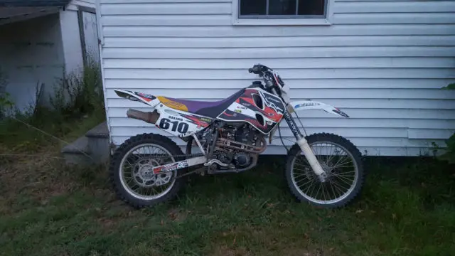 Nice and really fast 1995 KTM 400 4 stroke dirt bike