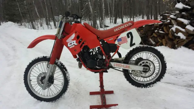 thumbnail image 2 of OEM Honda Front Number Plate For CR125 / CR250 / CR500 (1988-1989) – 61136-ML3-841 2 of 6