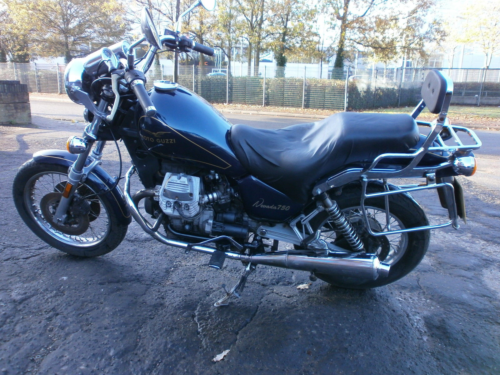 Telo Coprimoto Impermeabile OJ | Taglia XL | Per Moto Guzzi Nevada 750 E Scooter | Nero