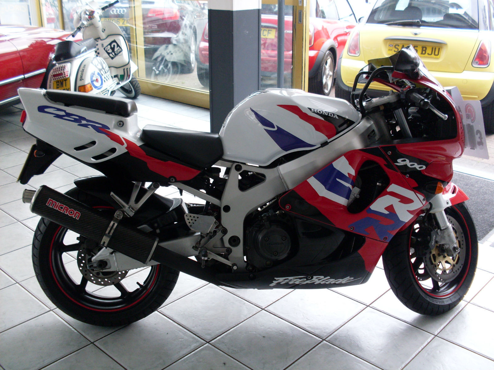 MPW Double Bubble Smoked Windscreen For Honda CBR 900 RR Fireblade 1995