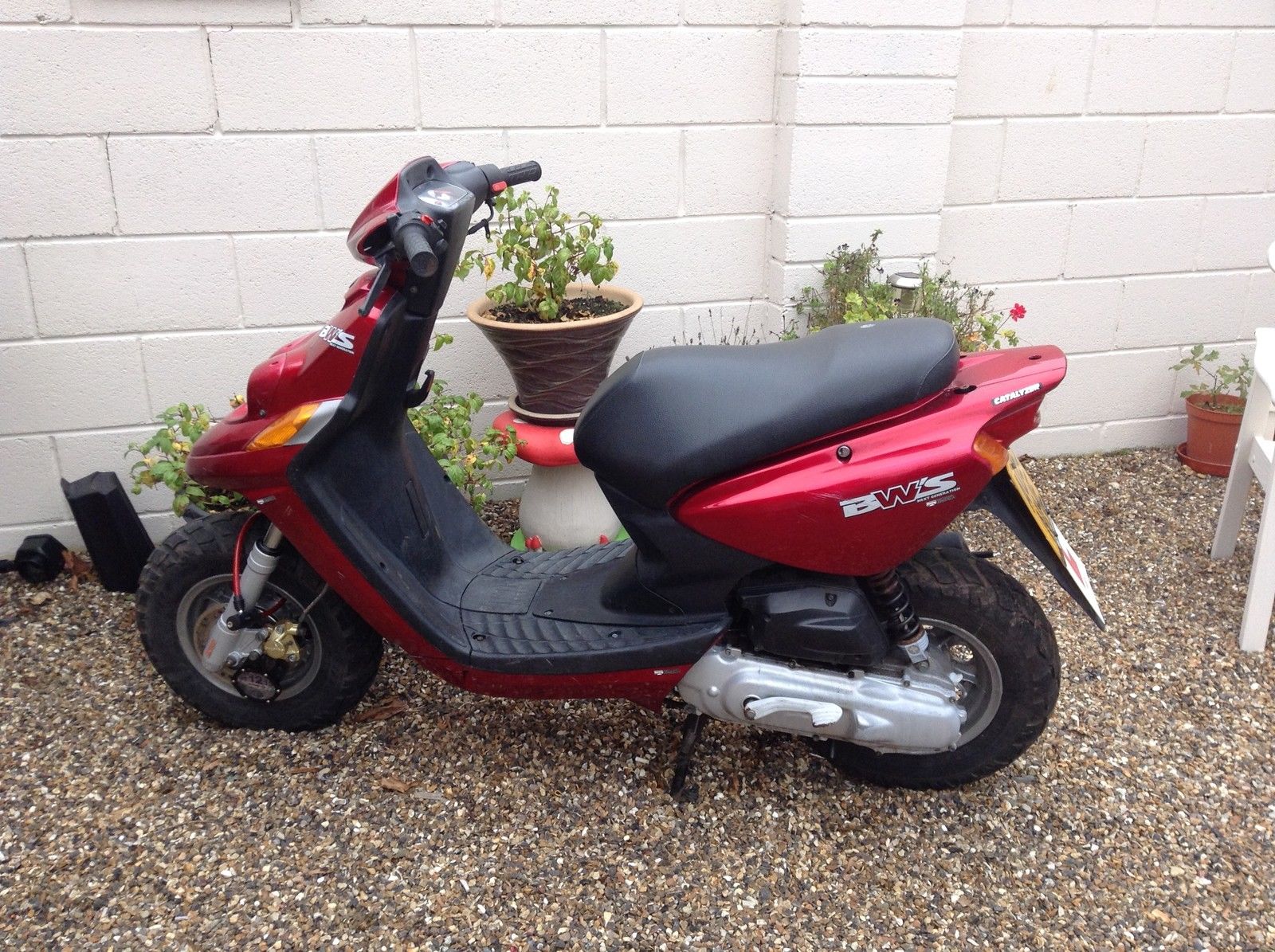 2004 YAMAHA CW 50 NG RED