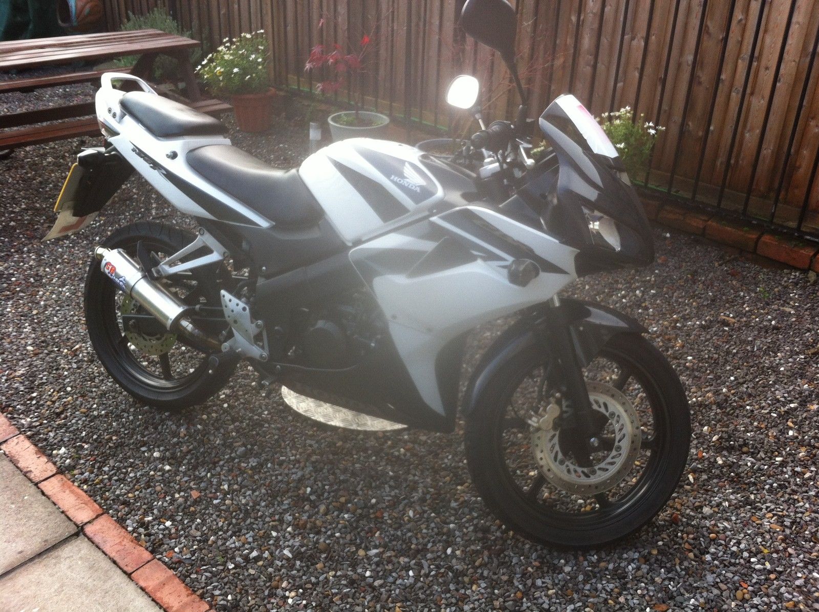 2008 HONDA CBR 125 RW-7 WHITE