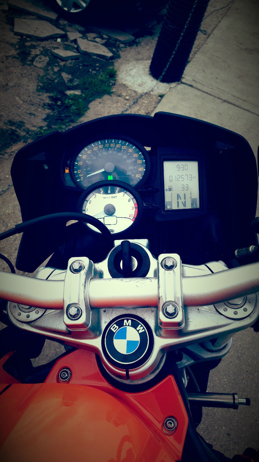 2009 BMW F 800 R ORANGE