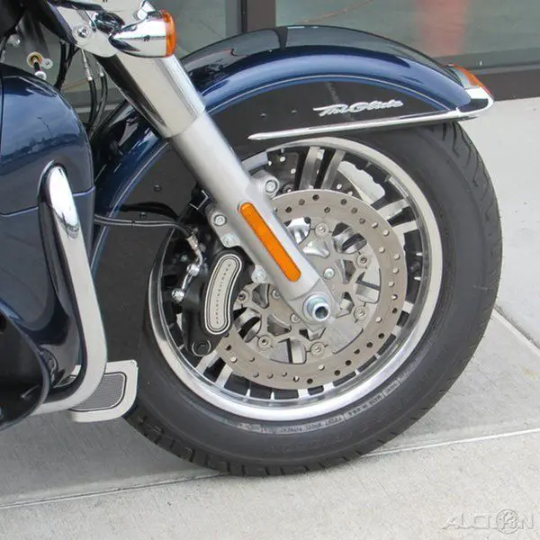 Tarazon – Dischi Freno Anteriori In Acciaio Inox Per Harley Davidson Touring E Trike (2008-2015) – 300mm – Design A Razze – 1 Paio