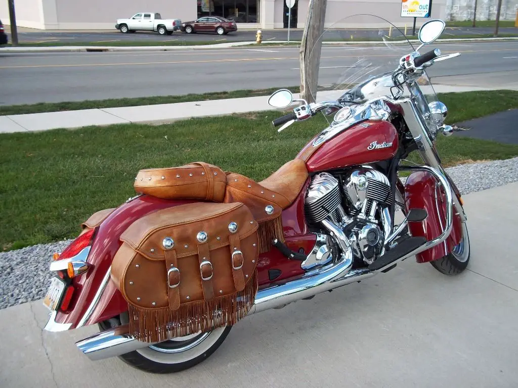 2014 Indian Chief Vintage Indian Red