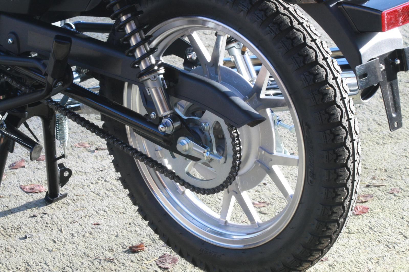 Heavy Duty Chain & Sprocket Kit – Gold, For AJS JS125E, JS125-E2, Eco, Eco-2