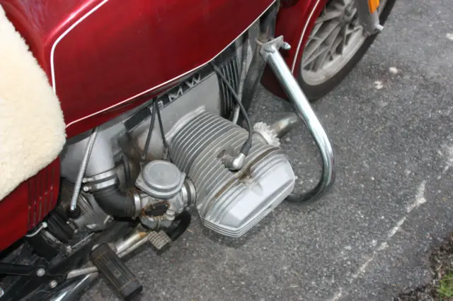 BMW R65 Motorcycle Red