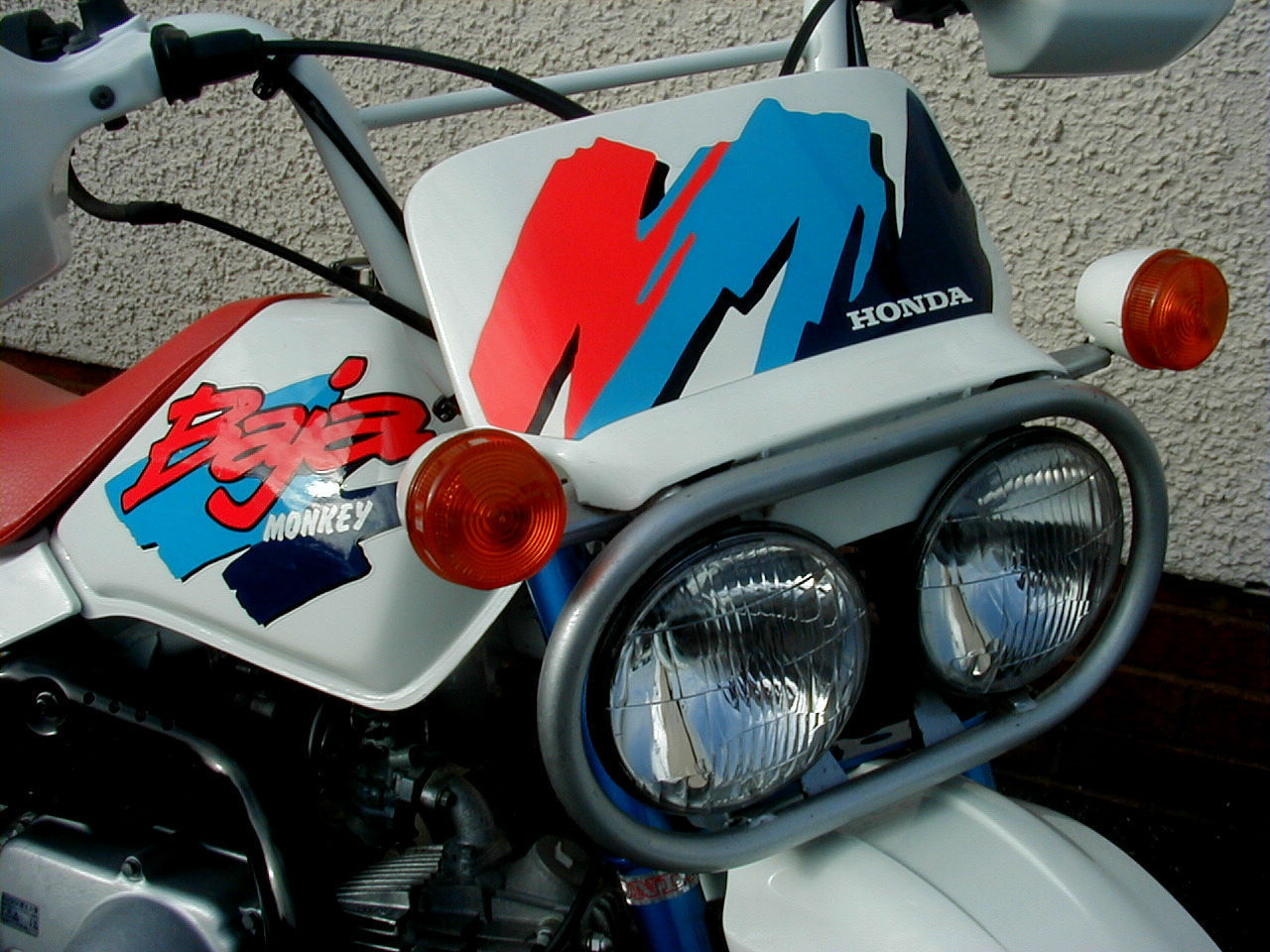Staffa Di Montaggio Faro Argento Per Honda Z50 Monkey Bike – Set Di Ricambio Facile Da Installare