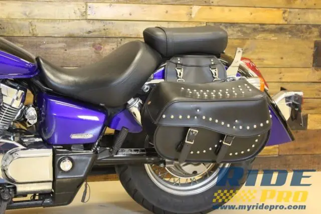 Cavalry Chrome Saddlebag Support Bars For Honda Shadow Aero VT750 2004-Up