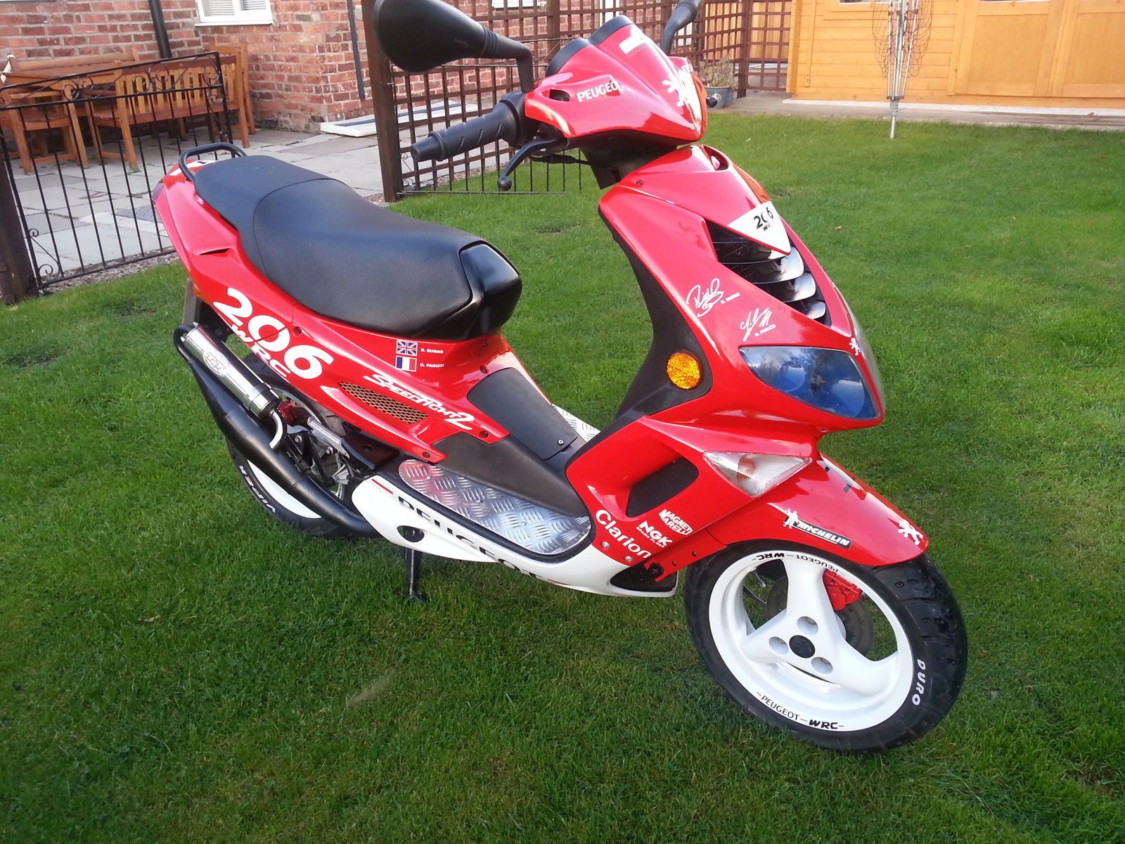 Peugeot Speedfight 2 206 Wrc 50cc Scooter
